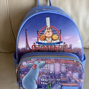 Loungefly Blue and Purple Ratatouille Backpack